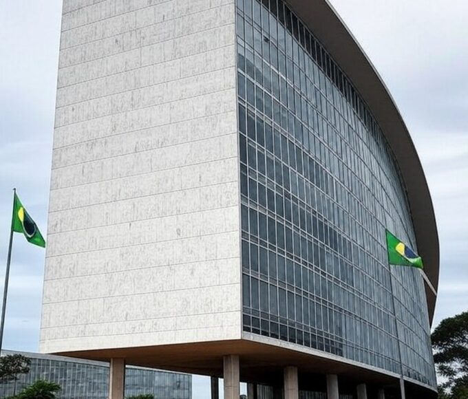 Centro de saúde em Brasília simbolizando persistência da hanseníase no DF, com falhas na detecção e tratamento.