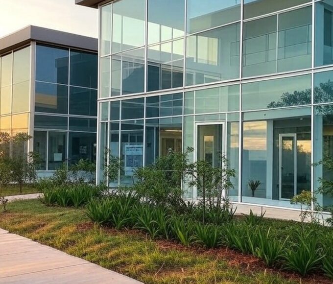 Fachada de centro de atenção psicossocial 24h no Gama, DF, com investimento de R$ 3,5 milhões pelo GDF, questionando suficiência até 2026.