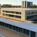 Centro de saúde em Brasília simbolizando queda de casos de hanseníase no Distrito Federal, com alertas de subnotificações.