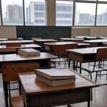 Escola pública em Brasília com portões fechados, representando falhas no combate ao abuso infantil aprovado pela CLDF.