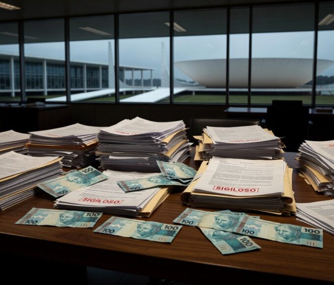 Mercado de abastecimento Ceasa em Brasília com Câmara Legislativa ao fundo, representando aprovação de verba com críticas por falta de transparência.