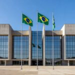 Edifício do Tribunal de Justiça no Paraná, simbolizando repúdio a ataques racistas contra juízes.