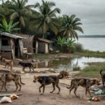 Todos os cães foram vermifugados no local. Foto: João Delattre