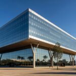 Edifício de banco em Brasília representando negociação de ativos entre fundo de investimento, Banco Master e BRB por R$ 15 bilhões.