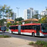 Ônibus urbanos no Paranoá Parque, DF, com ampliação de viagens e ajustes em itinerários.