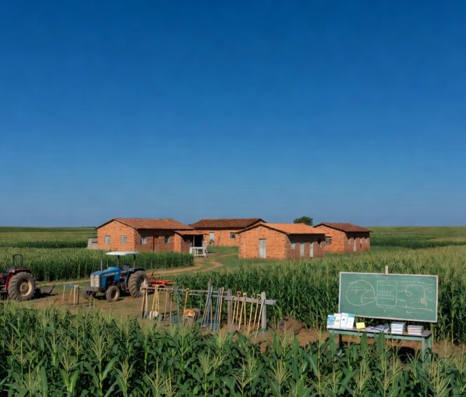 Campos rurais no DF com escolas e ações educativas no Dia do Campo.