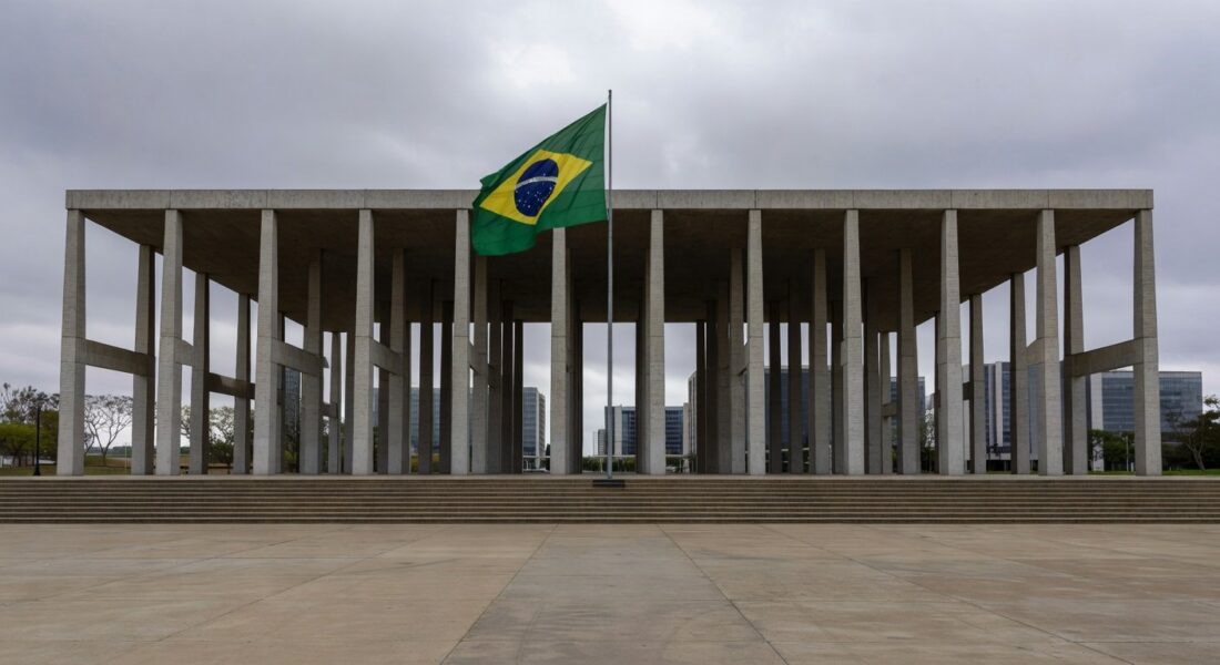 Fachada do Tribunal de Justiça do DF em Brasília, representando condenação em caso de chacina.