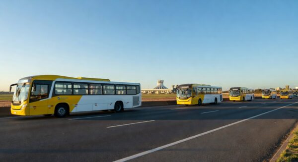Ônibus urbanos em Brasília atendendo Itapoã, Paranoá e Aeroporto