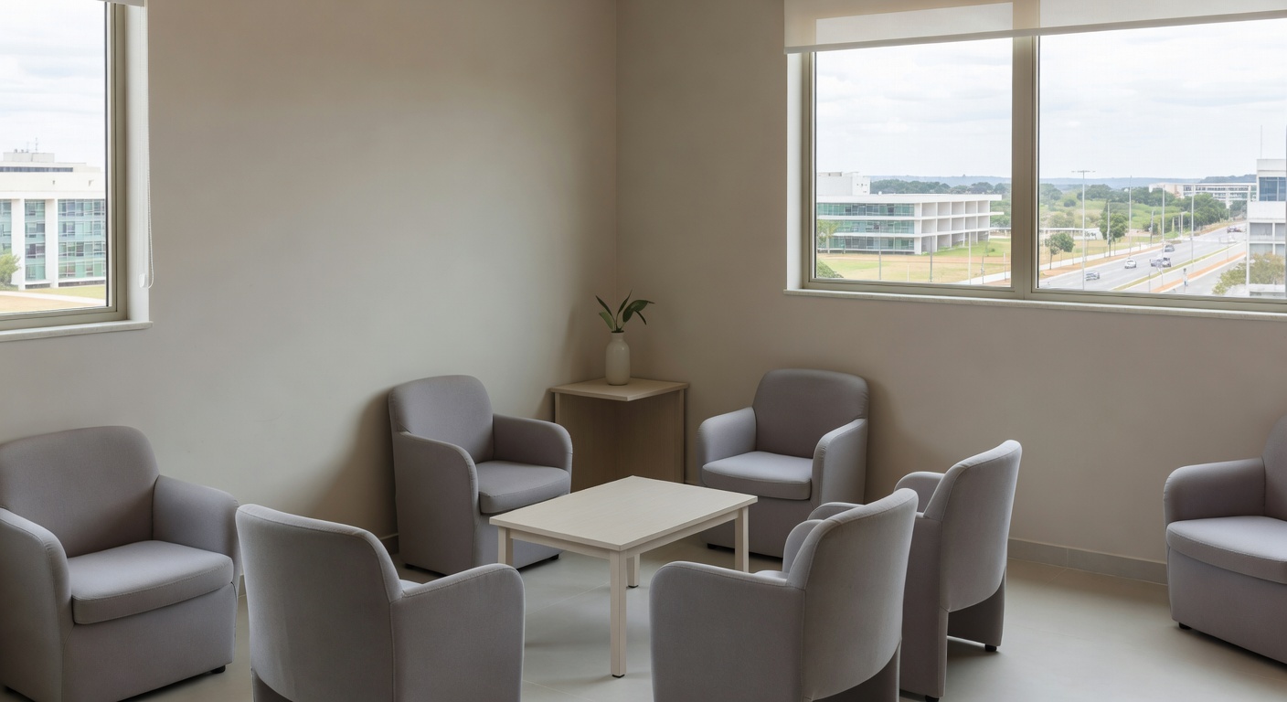 Sala humanizada no IML de Brasília para crianças vítimas de violência