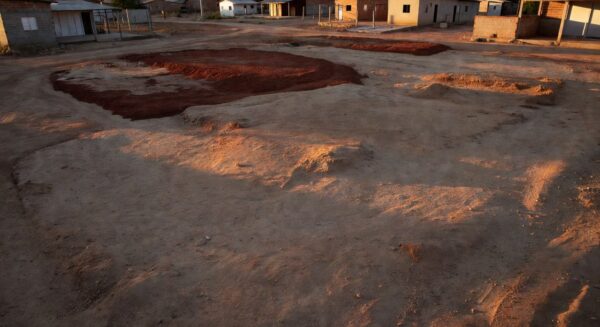 Área de regularização fundiária em Vicente Pires, no Distrito Federal