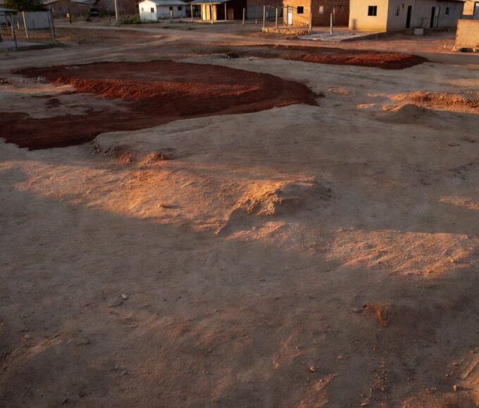 Área de regularização fundiária em Vicente Pires, no Distrito Federal