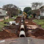 Obras de rede de drenagem no Paranoá para evitar alagamentos