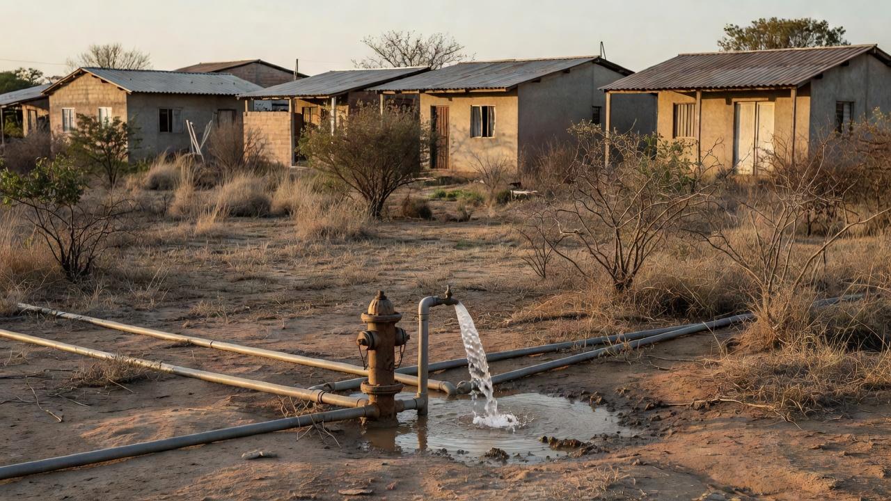 Rede de água tratada em Terra Nova pela Caesb após anos de abandono