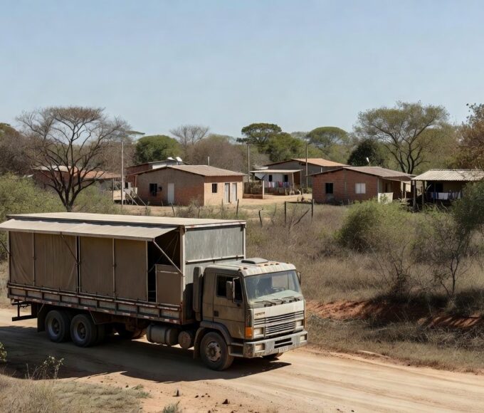 Carreta da Regularização da Codhab iniciando ações em Planaltina