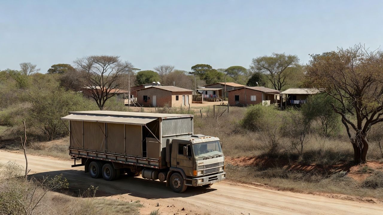 Carreta da Regularização da Codhab iniciando ações em Planaltina