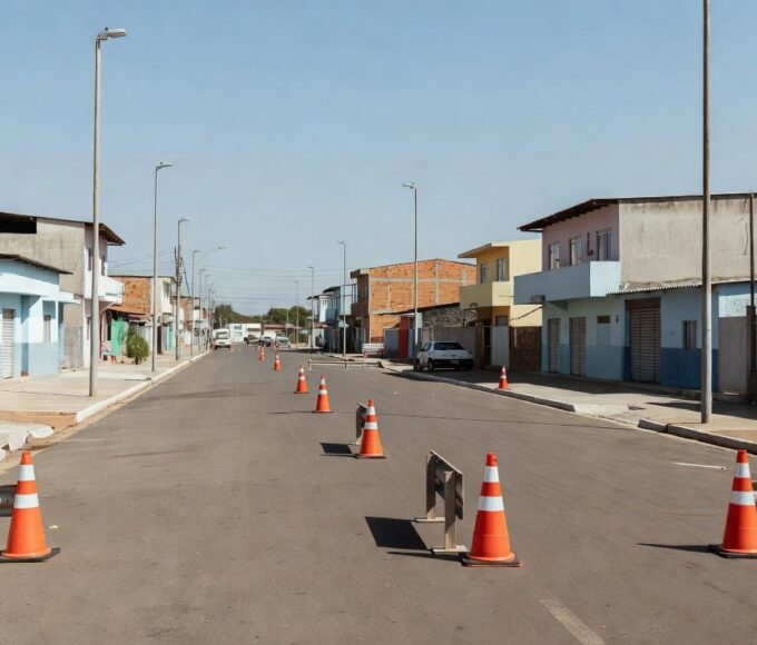 Operação de reordenamento e segurança no centro de Ceilândia pelo GDF