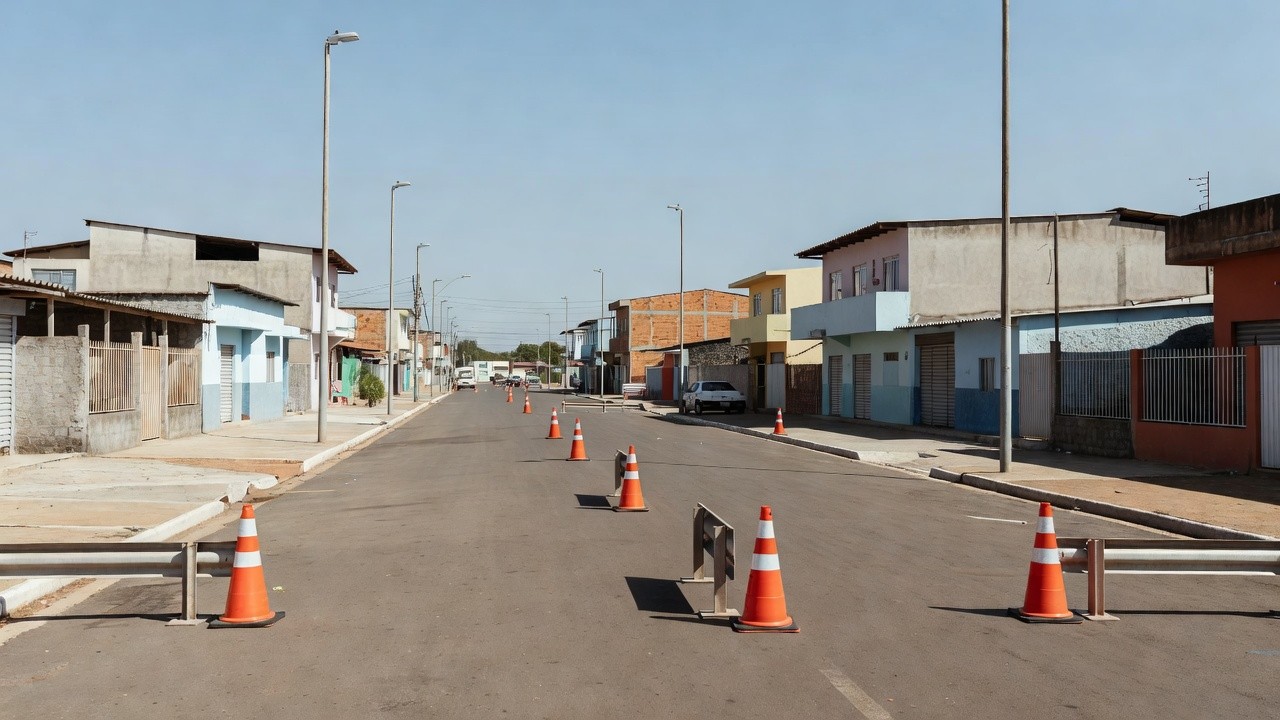 Operação de reordenamento e segurança no centro de Ceilândia pelo GDF