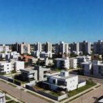 Lotes de terreno demarcados em Brasília para licitação da Terracap