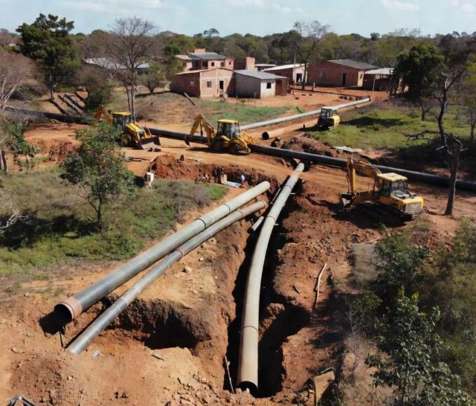 Obras de saneamento em São Sebastião após autorização governamental