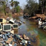 Depósito de resíduos eletrônicos e lixo tóxico no Distrito Federal