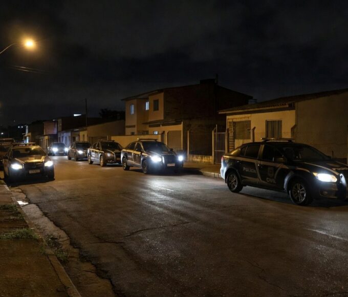 Operação da Polícia Civil no Paranoá por tráfico de drogas