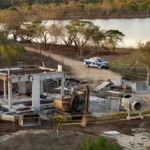 Polícia Militar interrompe obra irregular em Área de Preservação Permanente no Lago Paranoá, Brasília