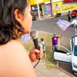 Manuela Andrade ganha apoio popular no Gama com propostas de revitalização de quadras